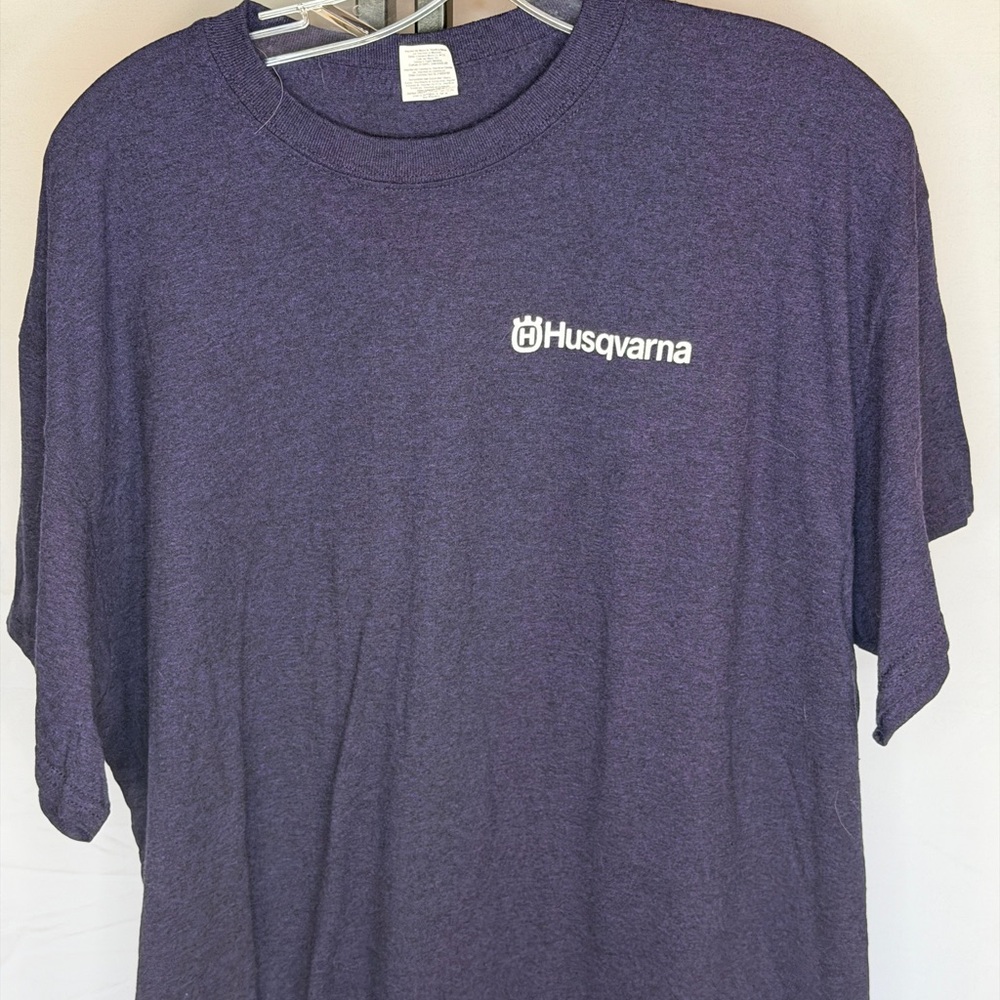 Gildan Deep Purple Short Sleeve Tee - Picture 2 of 5